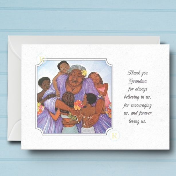 Black Mother's Day Card - Grandma A
